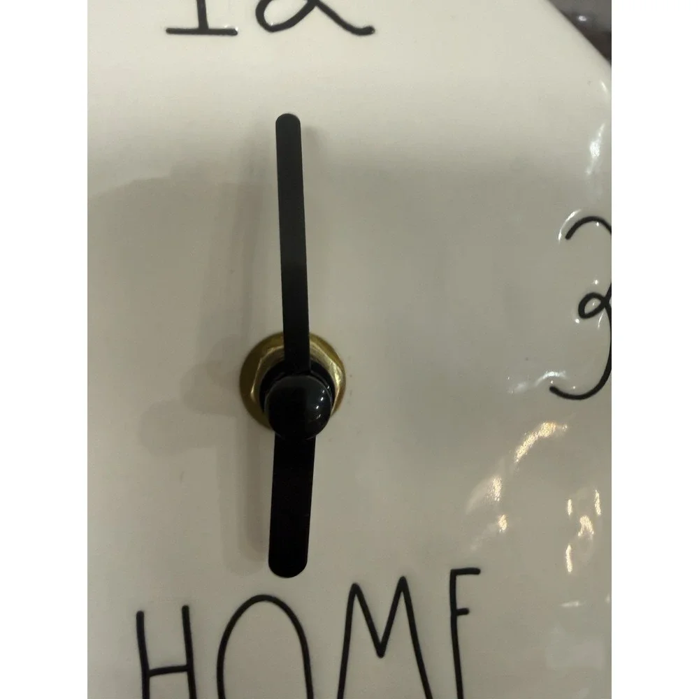 Rae Dunn Artisan Collection Ceramic House Clock Vases & Pen Holder Works